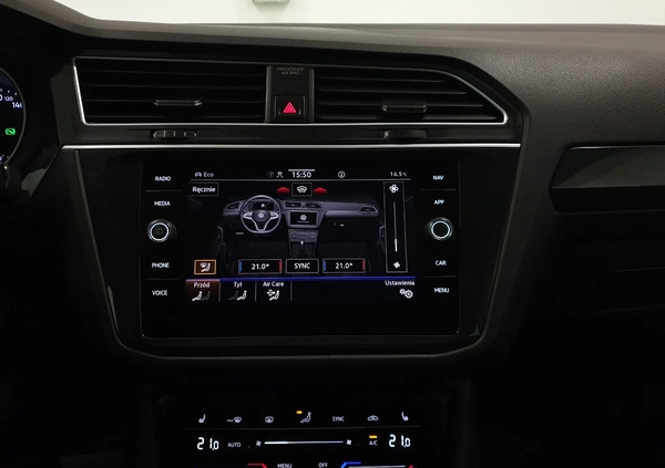 Volkswagen Tiguan cena 134999 przebieg: 141000, rok produkcji 2021 z Głuszyca małe 781